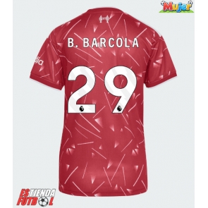 Liverpool Bradley Barcola #29 Primera Equipación Mujer 2026-27 Manga Corta